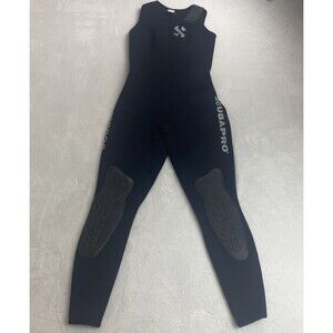 Scubapro Wetsuit Women Small 10 Black Sleeveless Water Sports Dive Wear